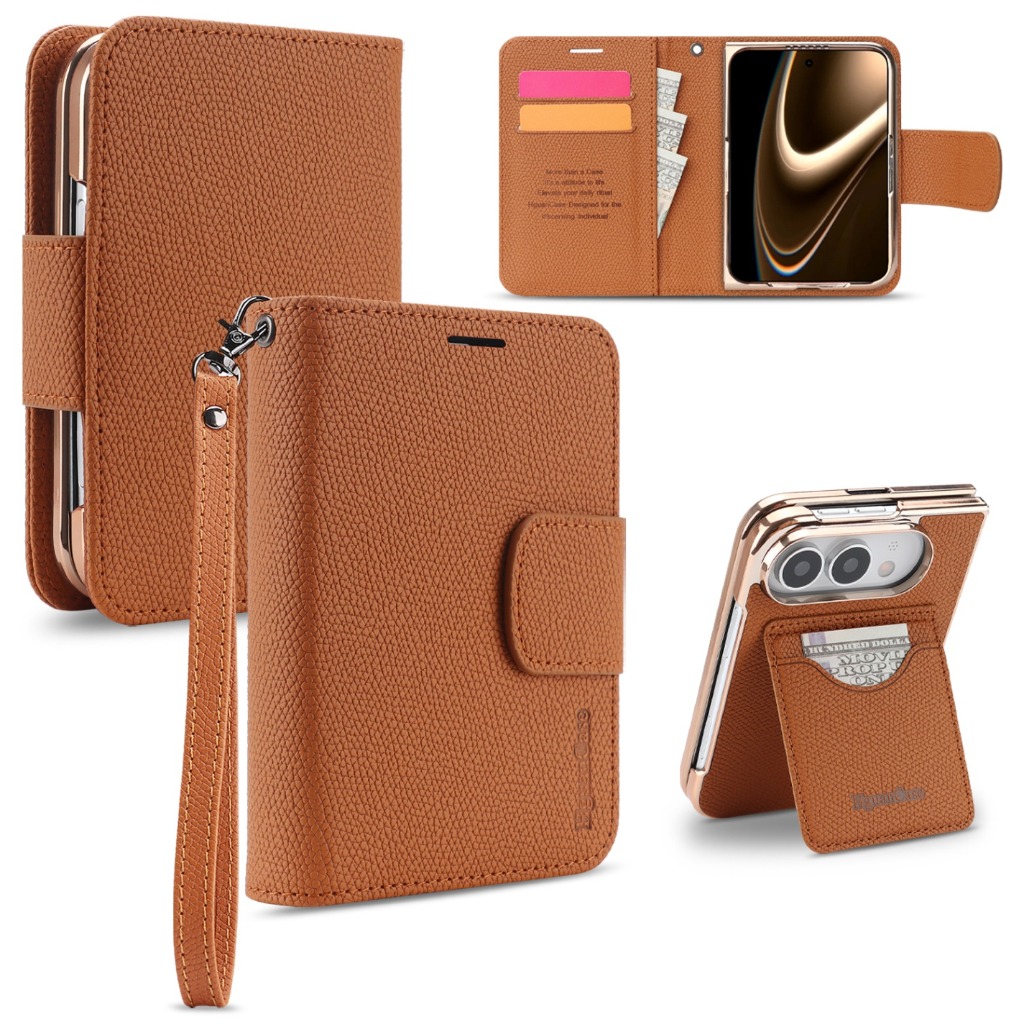 Leather Wallet Card Holder Phone Cover - 2in1 Detachable Wallet Phone Case with