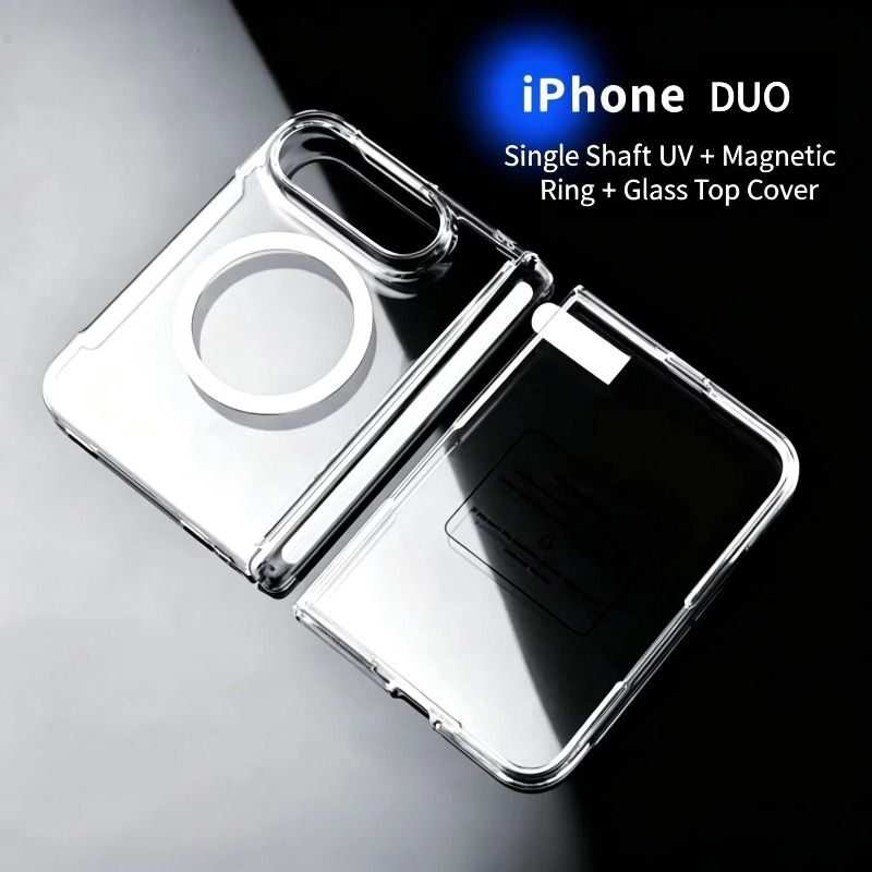 Screen Protectors - Transparent Tempered Glass Screen Protector Magnetic