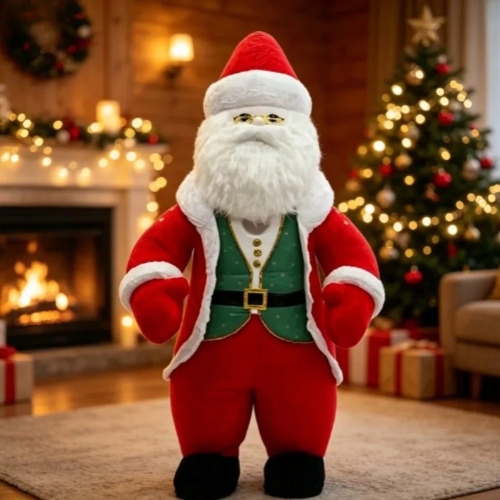 Chargers - Inflatable Santa Claus Mascot Costume Adult