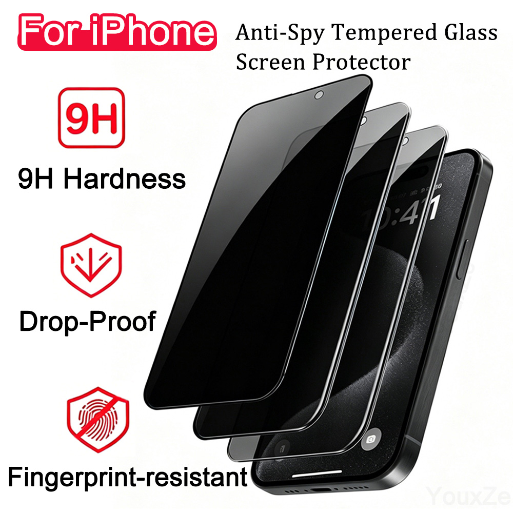 3Pcs Anti Spy Privacy Tempered - Anti Spy Privacy Glass Case recension och pris