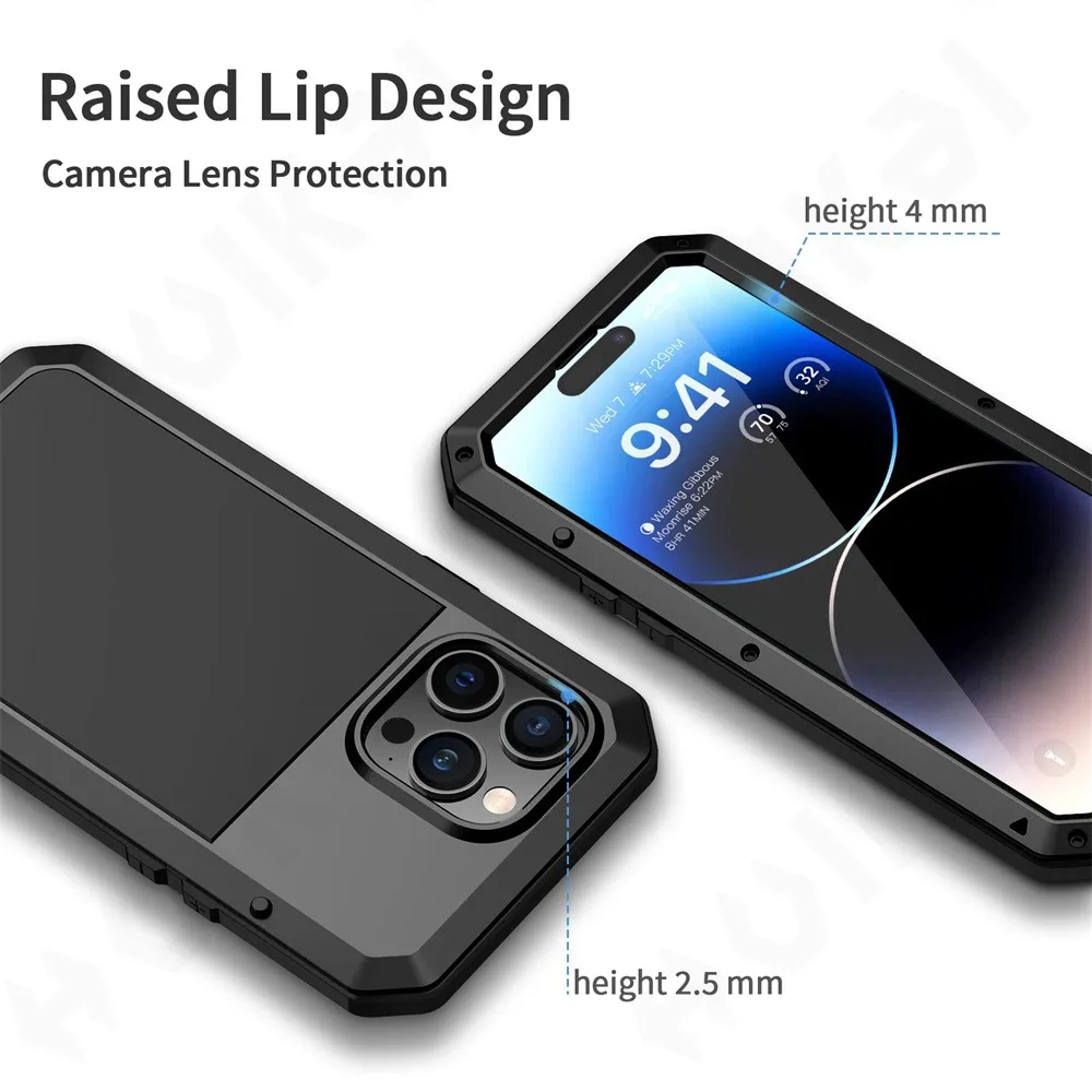 Case For iPhone 16e 15 14 13 1 - Heavy Duty 360 Full Body Protective Case recension och pris