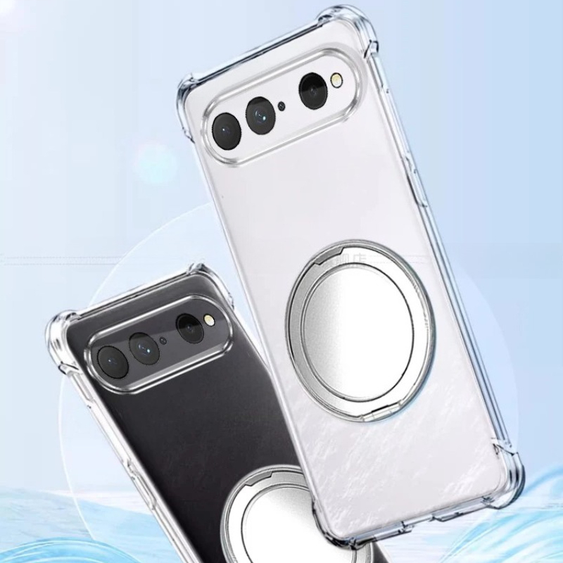 Magnetic Holder Case For Huawe - Clear Shockproof Bumper Case recension och pris