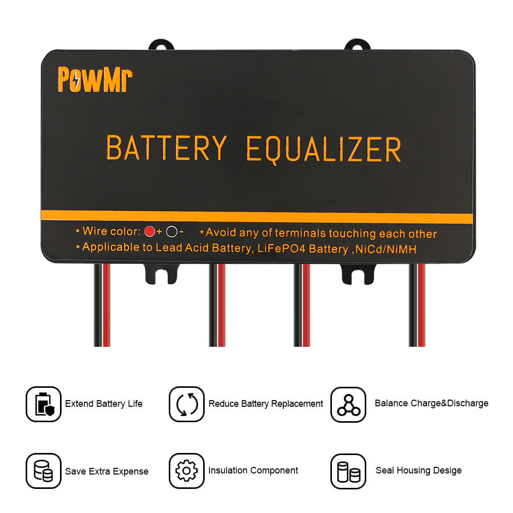 PowMr USA 24V 48V Battery Equa - Power Banks recension och pris