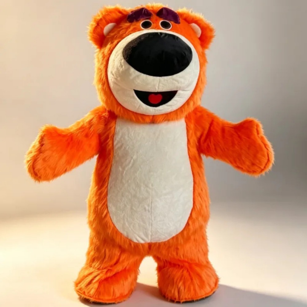 Inflatable Orange Bear Mascot  - Chargers recension och pris