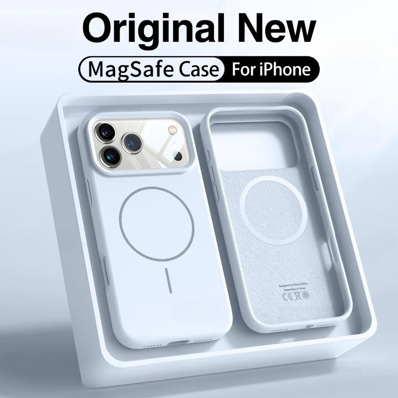 18 ProMax Magnetic Original Li - Liquid Silicone Magnetic Phone Case recension och pris