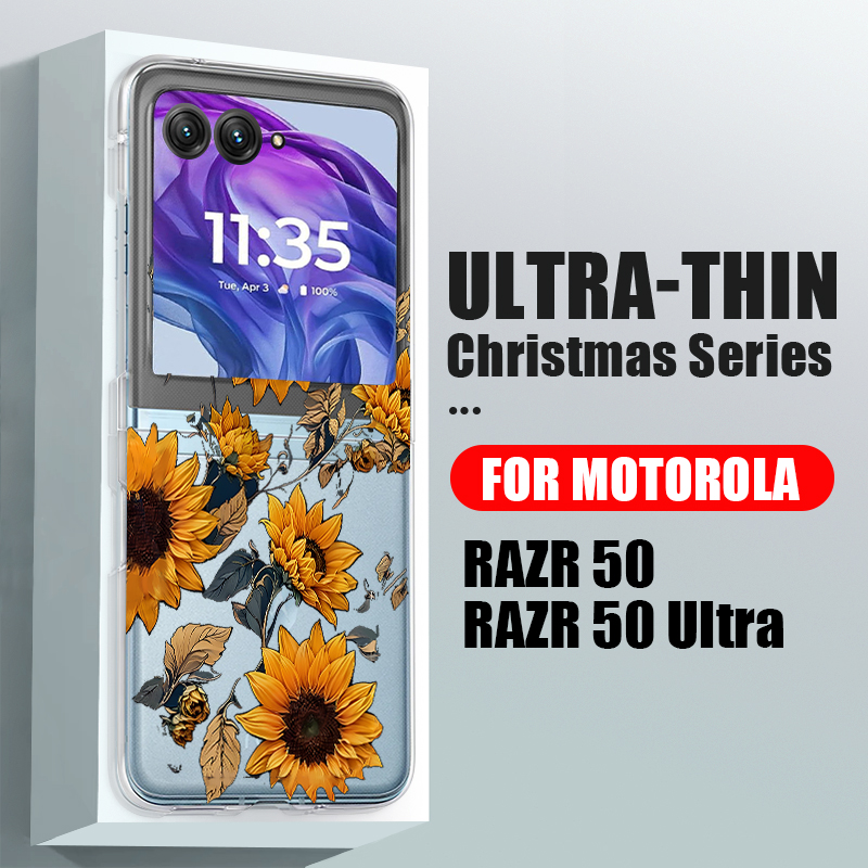 Sunflowers Pattern Clear Phone - Clear Shockproof Bumper Case recension och pris