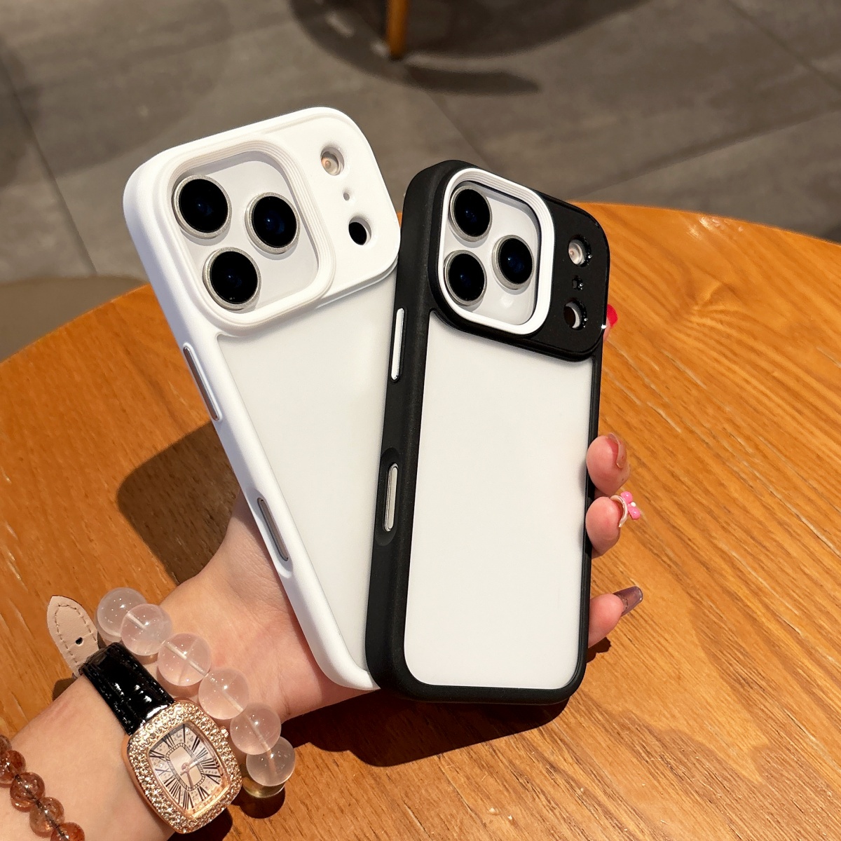 Luxury Matte Clear Armor Shock - Clear Shockproof Bumper Case recension och pris