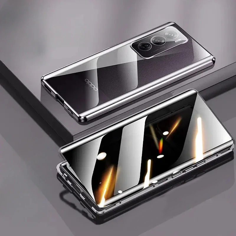 Anti Peeping Spy Case For OPPO - Anti Spy Privacy Glass Case recension och pris