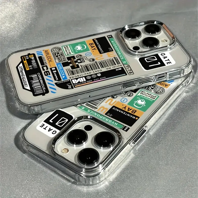 Car Sticker Labels Clear Phone - Clear Shockproof Bumper Case recension och pris