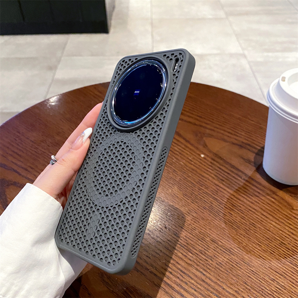 Luxury Skin Feel Heat Dissipat - Heat Dissipation Mesh Breathable Case recension och pris
