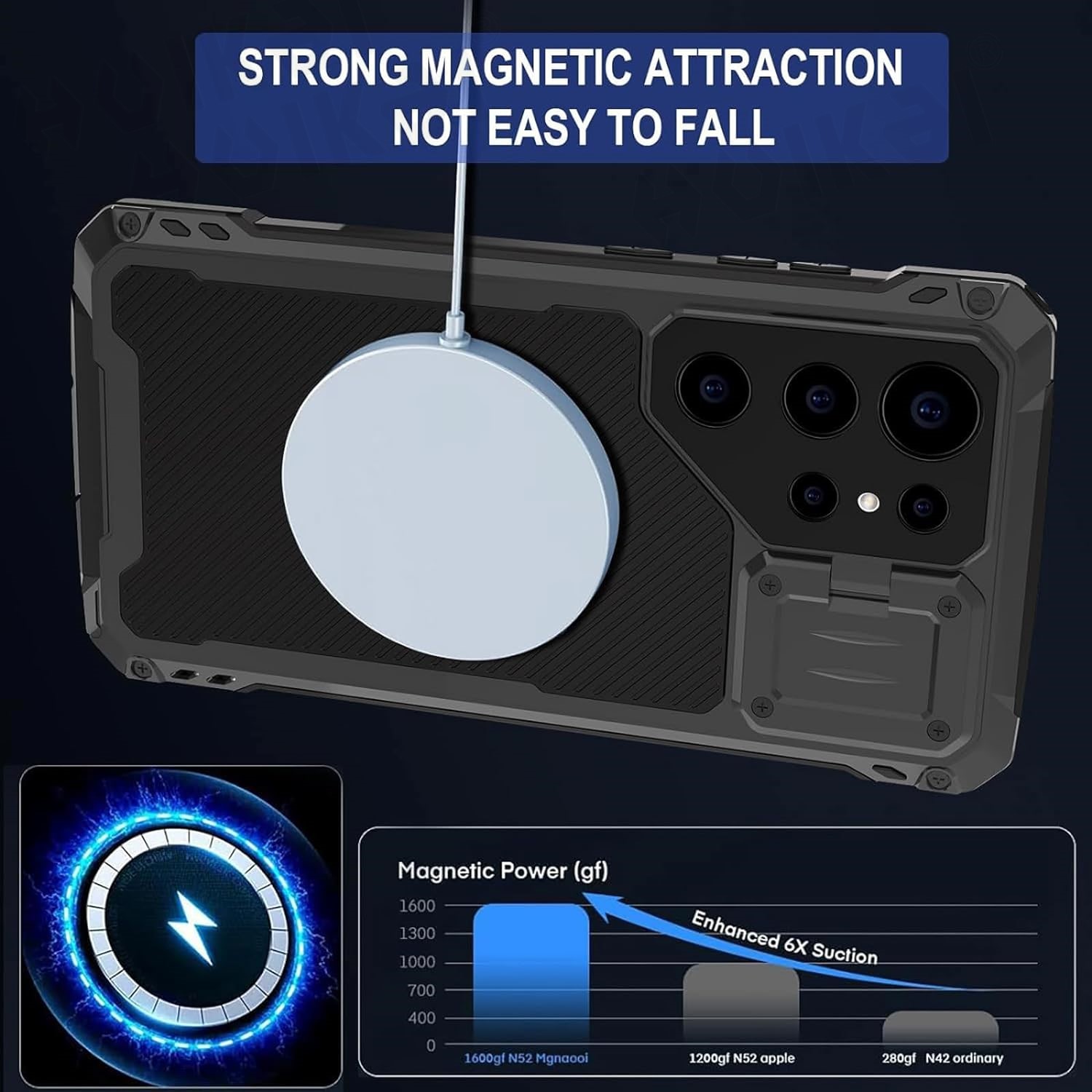 Case For Samsung Galaxy S24 Ul - Heavy Duty 360 Full Body Protective Case recension och pris