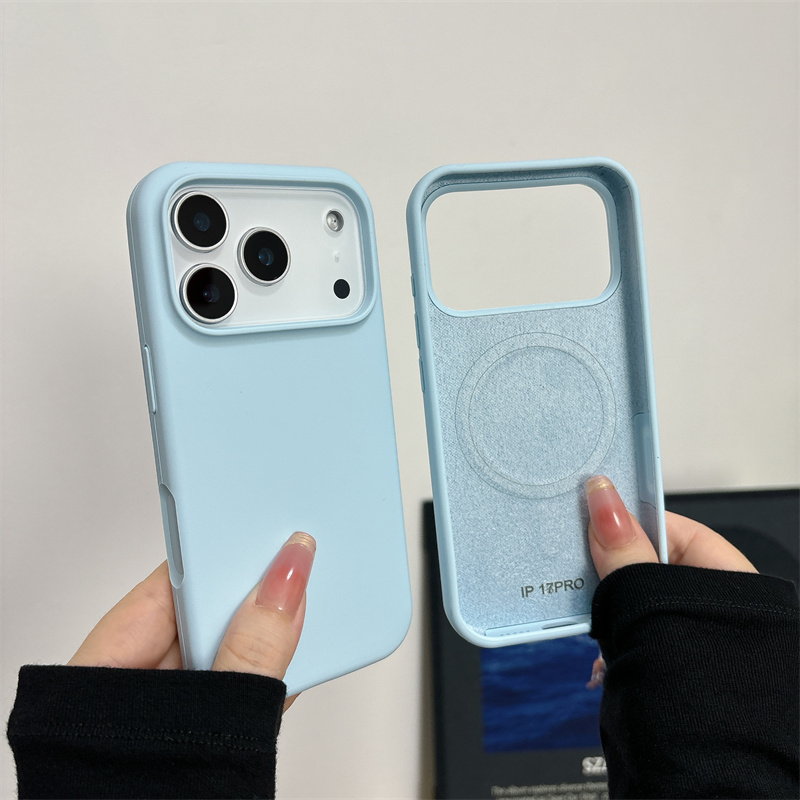 Magnetic Liquid Silicone Case  - Liquid Silicone Magnetic Phone Case recension och pris