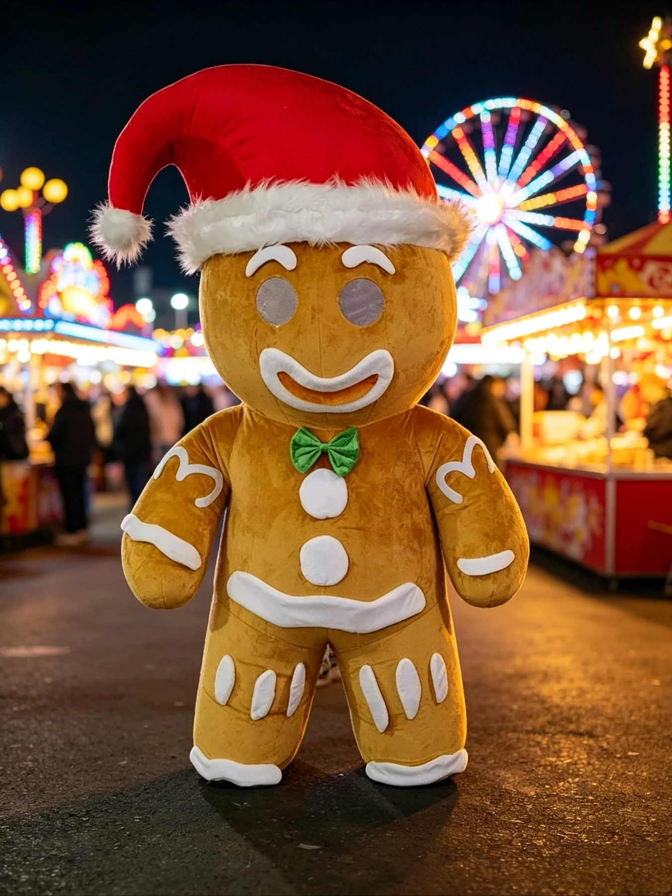 Inflatable Gingerbread Man Cos - Chargers recension och pris