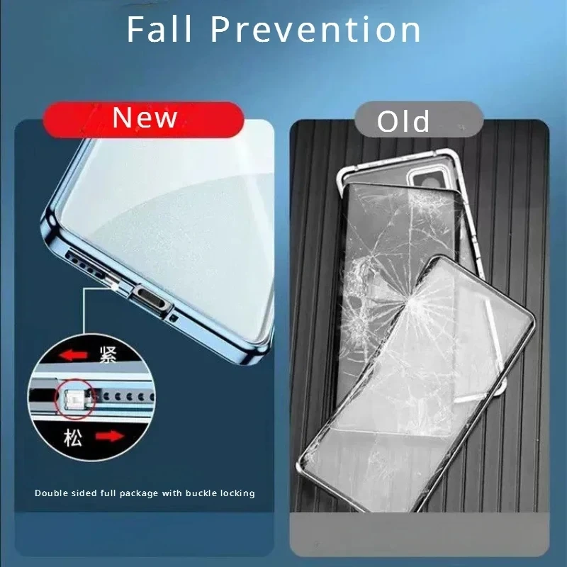 Anti Peeping Spy Magnetic Case - Anti Spy Privacy Glass Case recension och pris