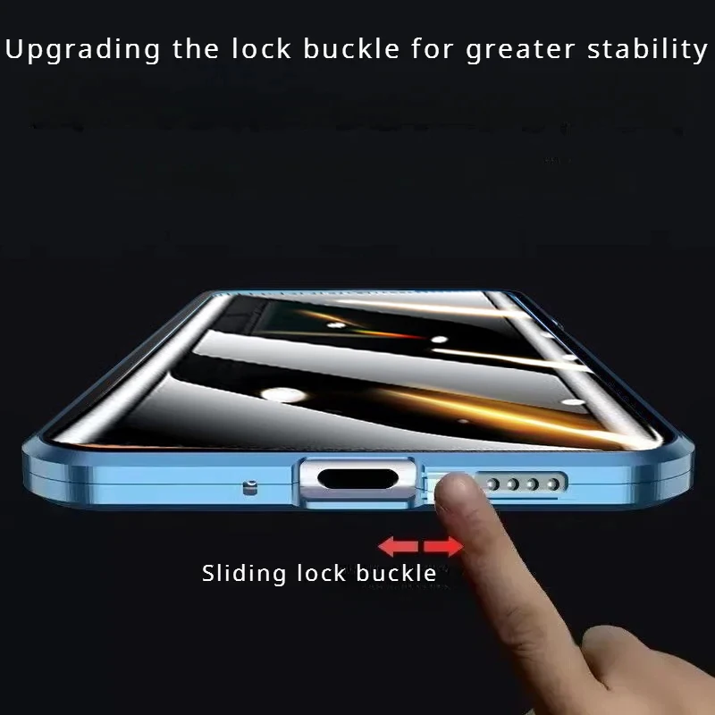 Anti Peeping Spy Magnetic Case - Anti Spy Privacy Glass Case recension och pris