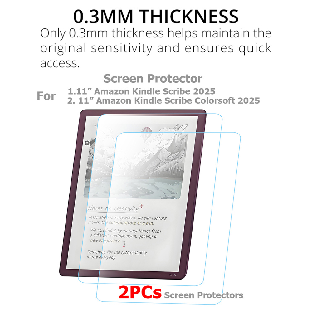 2PCs Screen Protector for 11In - Matte Anti Glare Screen Protector recension och pris