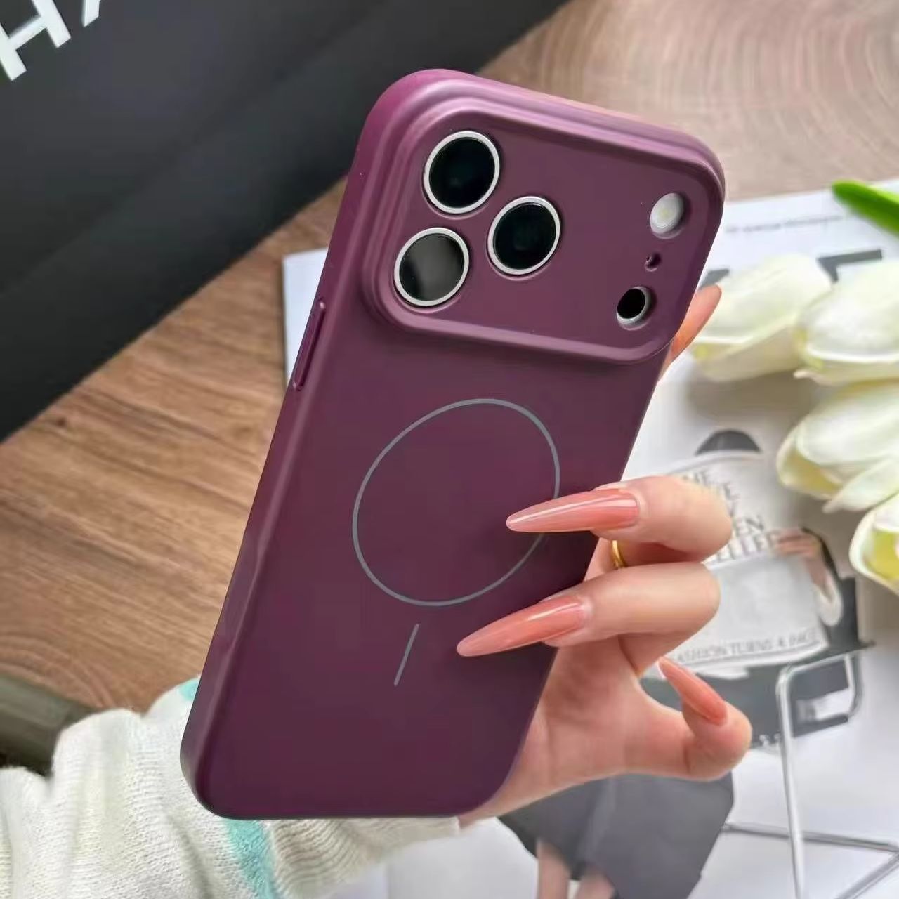 Original Liquid Silicone Magne - Liquid Silicone Magnetic Phone Case recension och pris
