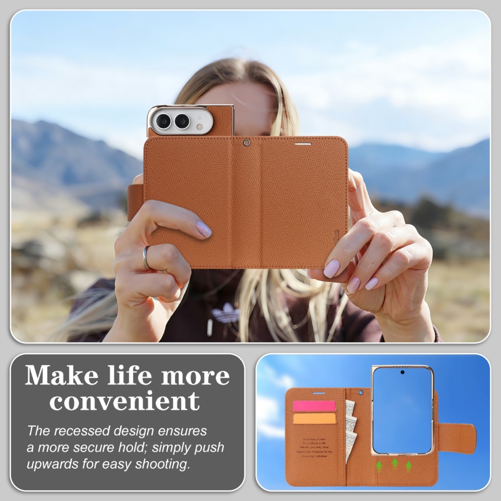 2in1 Detachable Wallet Phone C - Leather Wallet Card Holder Phone Cover recension och pris