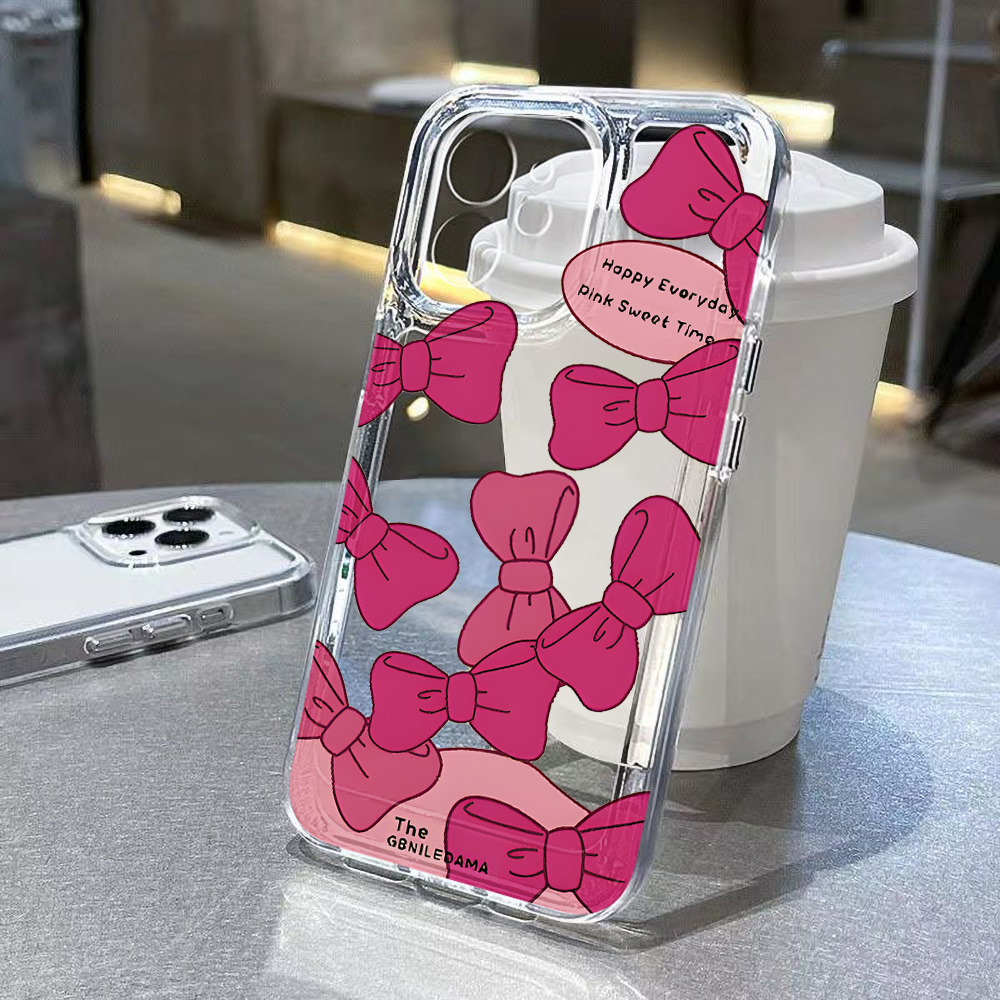 Mini Flower Phone Case For iPh - Clear Shockproof Bumper Case recension och pris