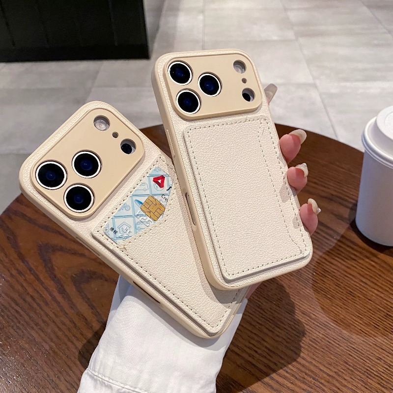 PU Leather Wallet Phone Case w - Leather Wallet Card Holder Phone Cover recension och pris