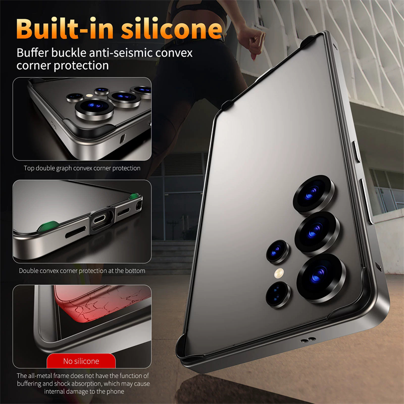 Aluminium Alloy Frame Metal Bu - Metal Bumper Aluminum Frame Case recension och pris