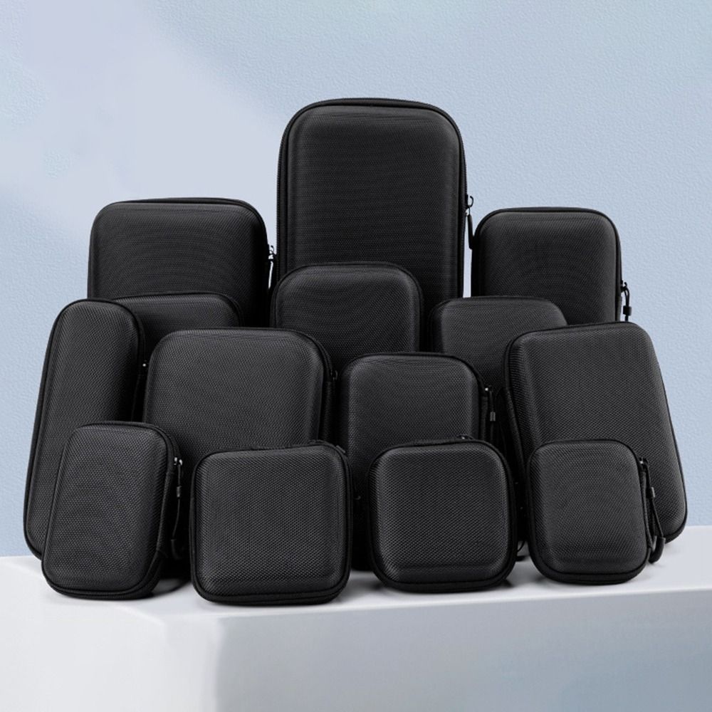 New Hard Shell EVA Storage Box - Earphones recension och pris