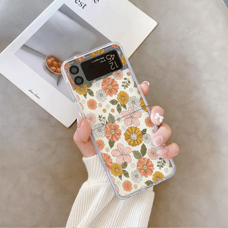 Vintage Flower Print Phone Cas - Vintage Floral Pattern Soft Case recension och pris